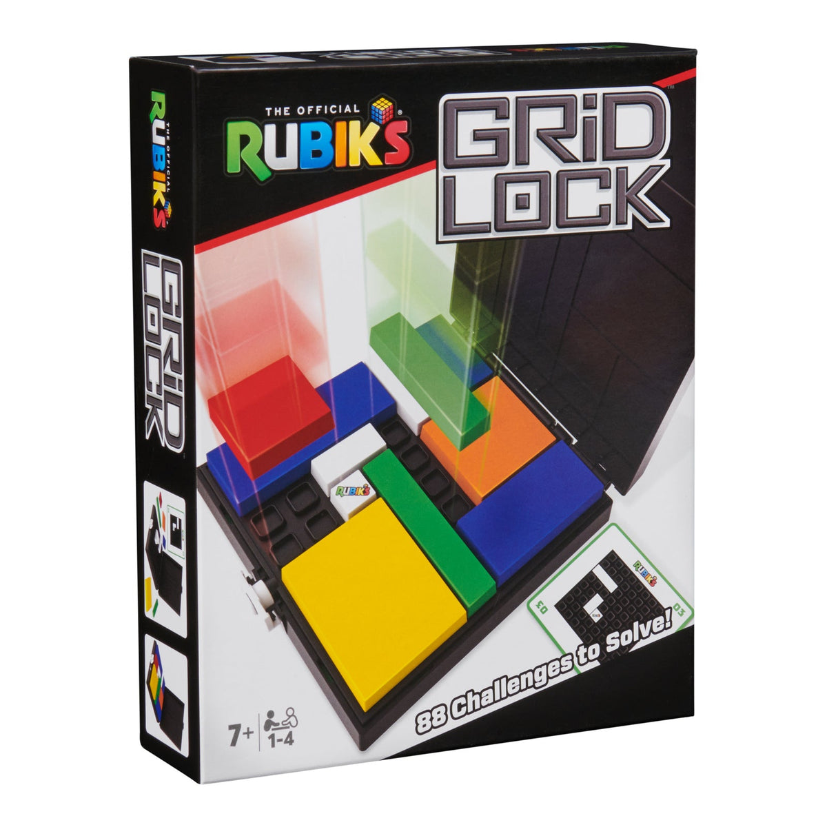 Spin Master Rubik's Gridlock Puzzle Game Solving/Brain Teaser 1-4 Players 7+ — image 4