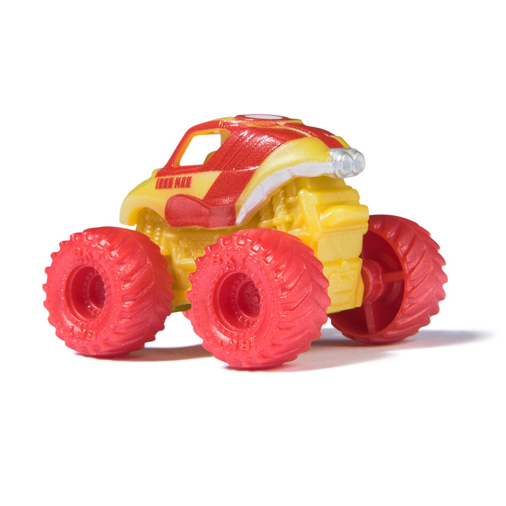 Monster Jam 3pc Mini Marvel Trucks Set Iconic Heroes Kids Children — image 10