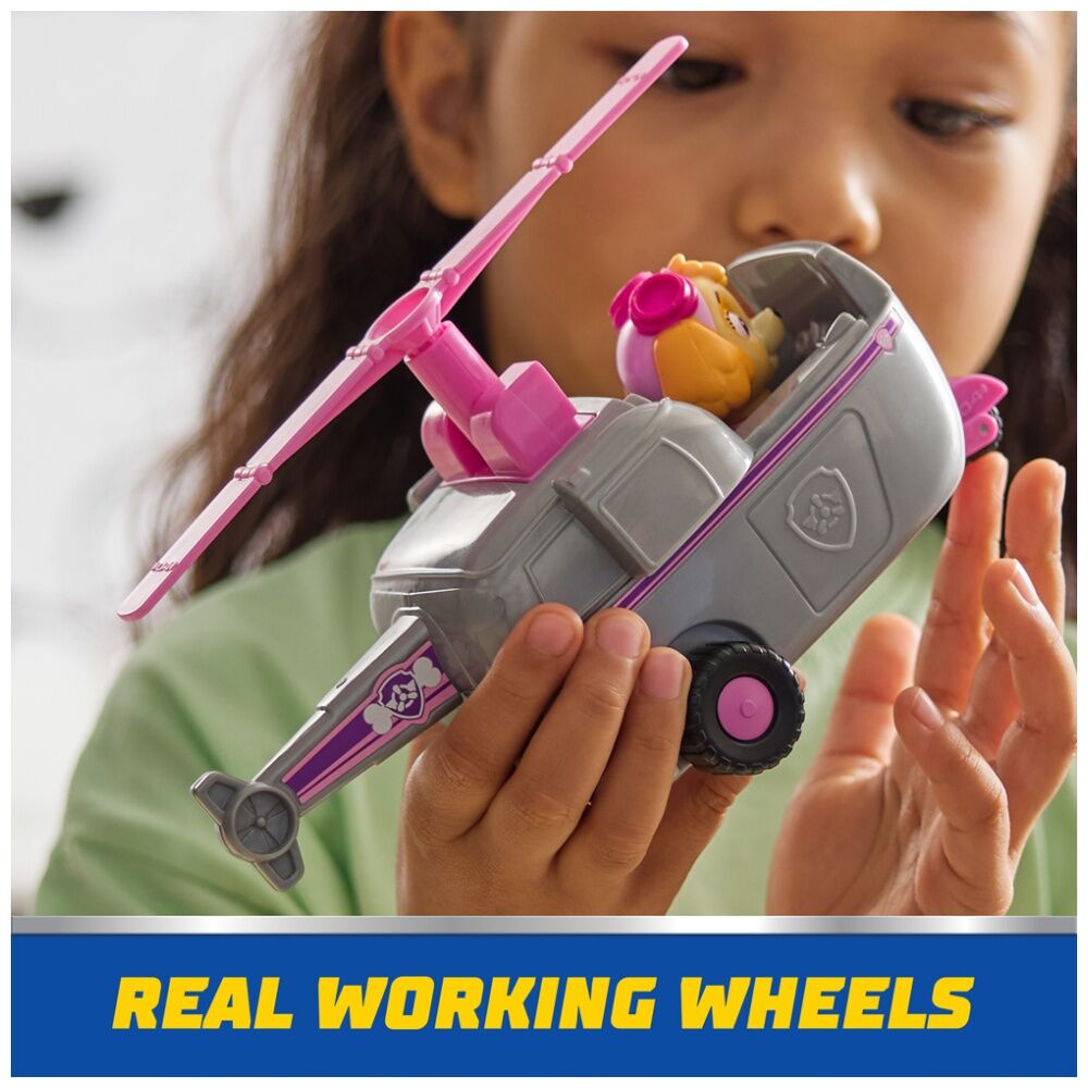 Paw Patrol Kids Sustainable Grey & Pink Basic Toy Rescue Vehicle Skye 3Y+ (2 Pieces) — image 10