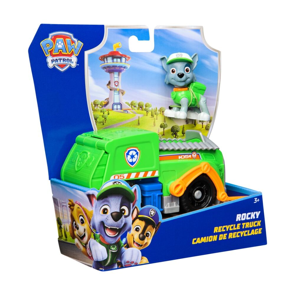Paw Patrol Kids Sustainable Green Basic Toy Rescue Vehicle Rocky 3Y+ (2 Pieces) — image 2