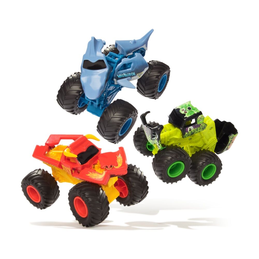 Monster Jam 1:64 3y+ Smash & Bash Diecast Monster-Trucks Kids Toy Assorted — image 2