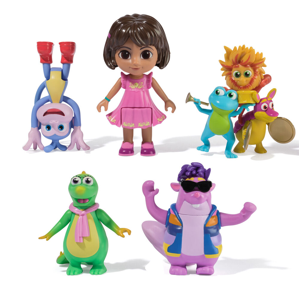 Spin Master 5pc Dora The Explorer Figure Gift Pack Action Figures 3Y Set — image 7