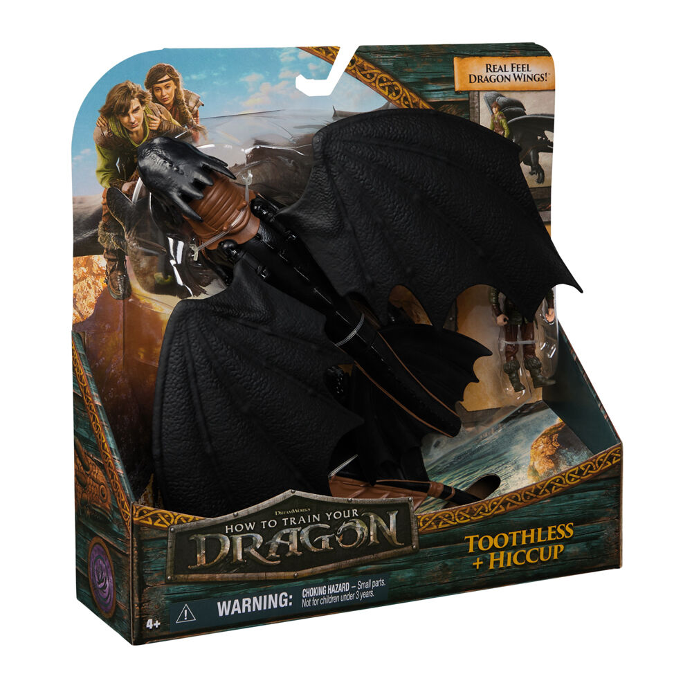 Spin Master Dragon's Movie Viking & Dragon Toothless & Hiccup Action Figure 4y+ — image 2