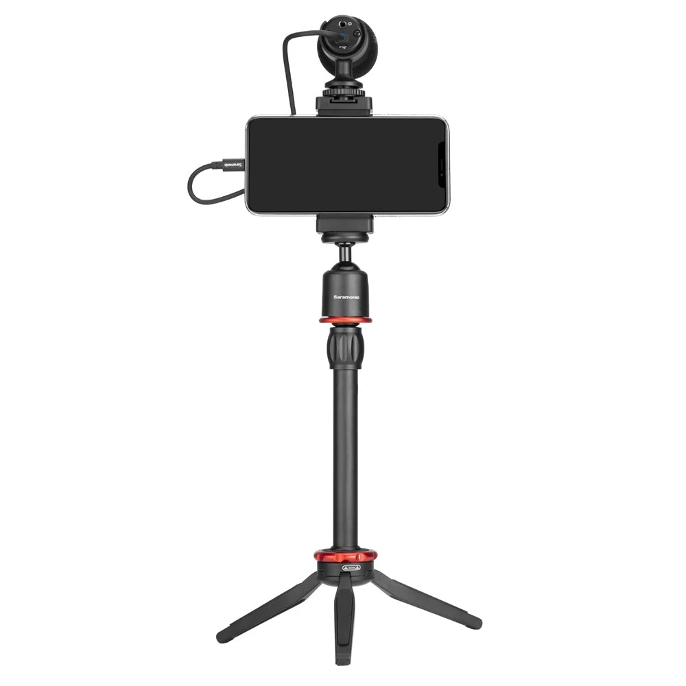Saramonic SmartMic MTV Universal Vlogging Set Stand Video Kit for iPhone/Samsung — image 3
