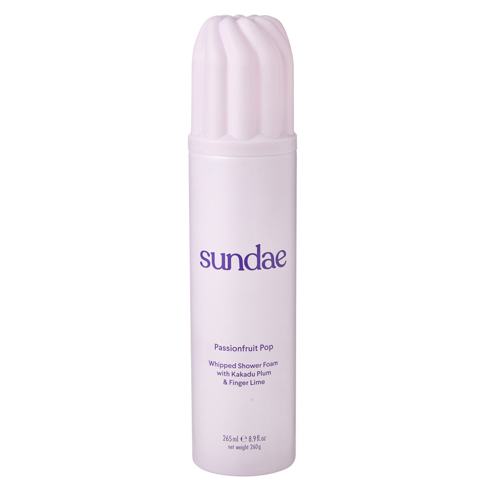 Sundae 265ml Shower Bathroom Foam Passionfruit Pop Scent Body Wash Skin Care — image 2
