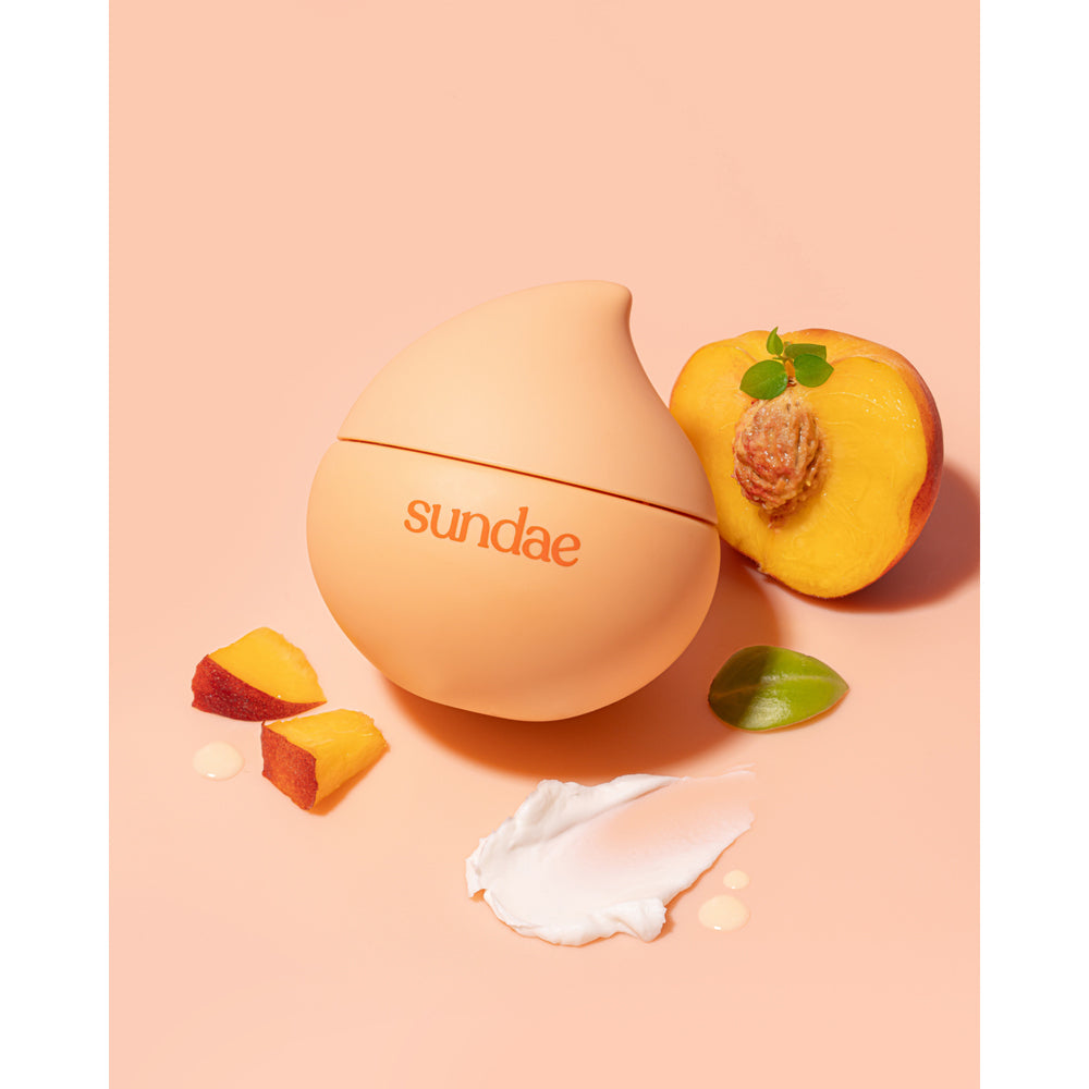 Sundae Body Whip Just Peachy Scent Bath/Shower Bodywash Fragrance Bottle