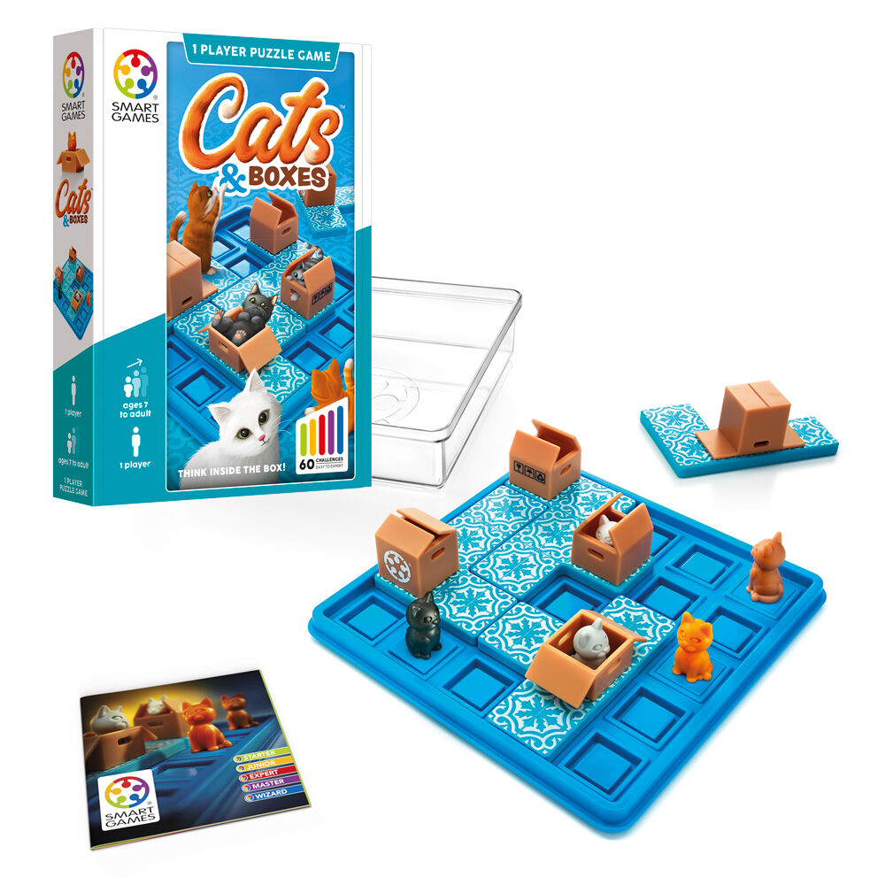 Smart Games Puzzle Game Cats & Boxes Kids/Children Educational Toy 7y+ — image 4