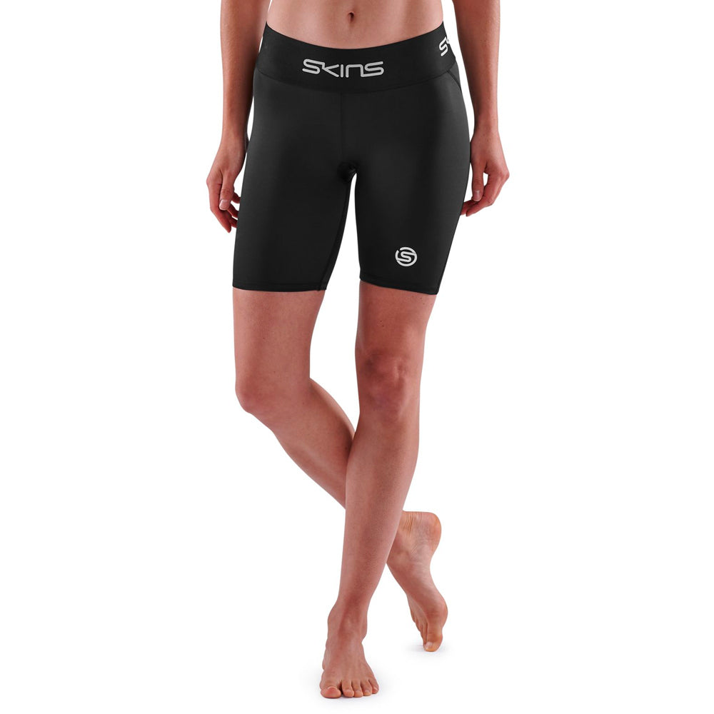 Skins Compression Series-1 Active Womens XS Half Tights BLK Yoga/Gym/Sportswear — image 3