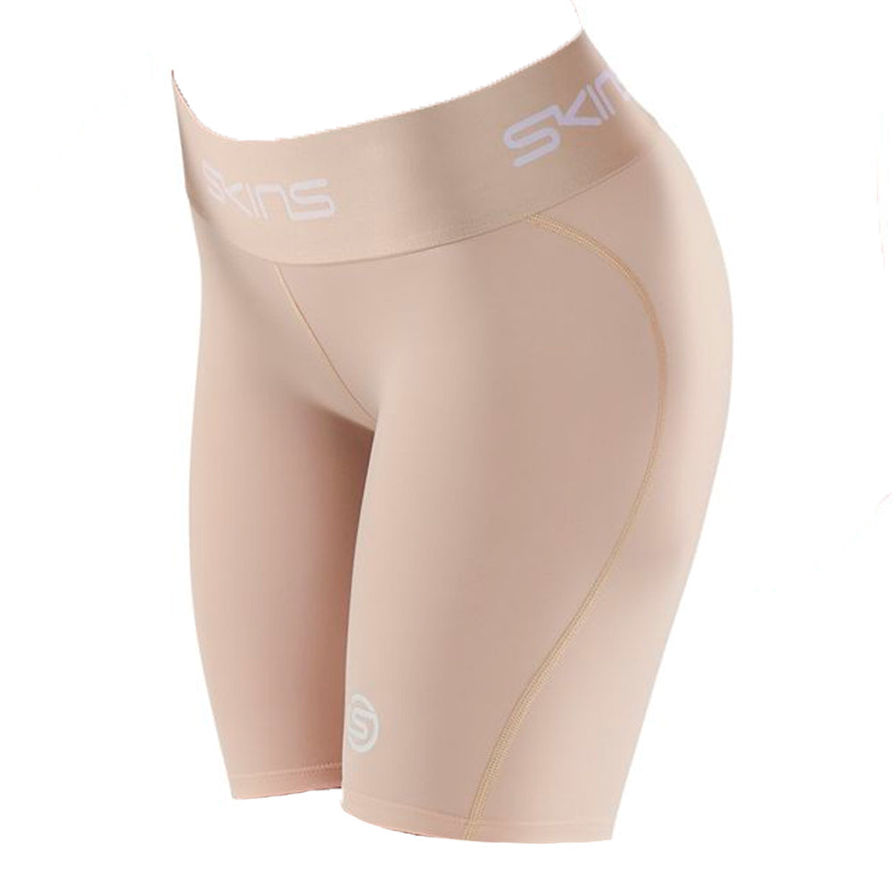 Skins Compression Series-1 Active Womens XS Half Tights Neutral Yoga/Gym/Sports