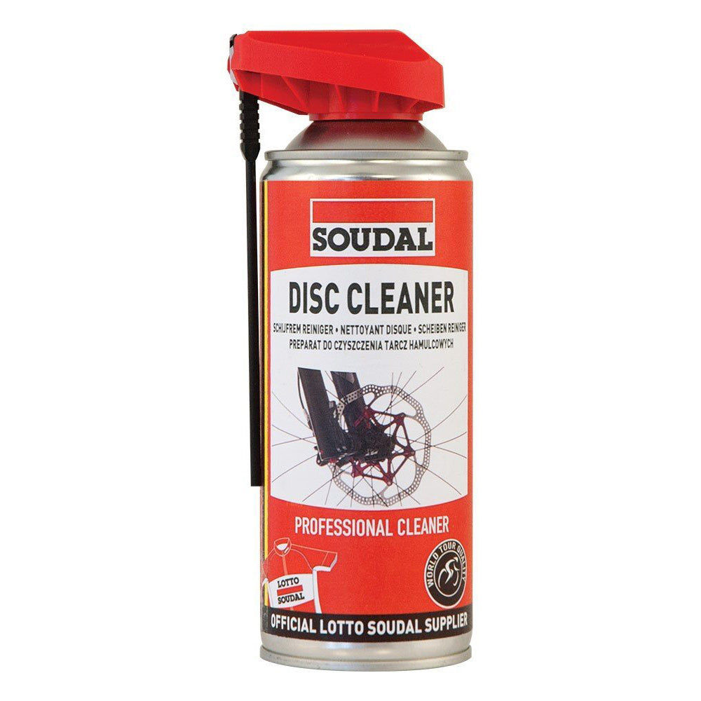 Soudal Bike/Bicycle Disc Brake Cleaner/Degreaser Dirt Remover Spray Can 400ml (2 Pack) — image 2