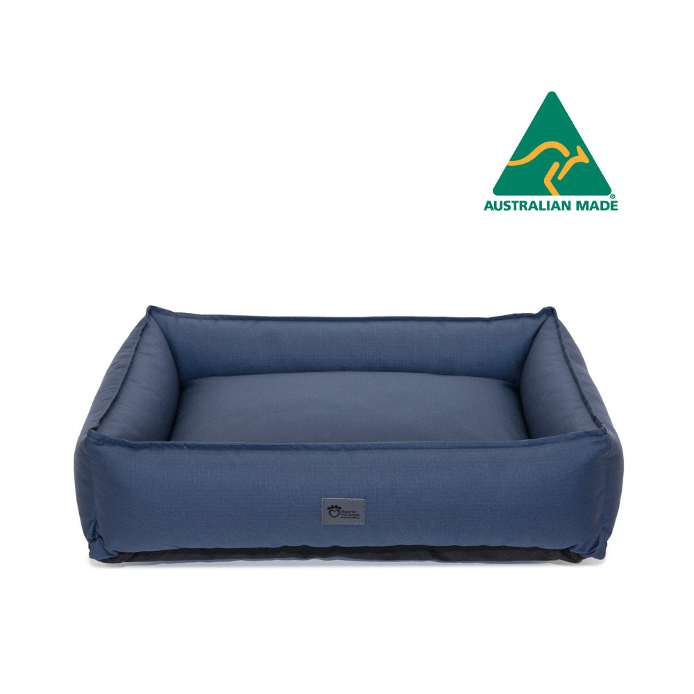 Superior Pet Goods Ripstop Durable Dog Lounger/Bed Bondi Blue Mini 67x44x23cm — image 2