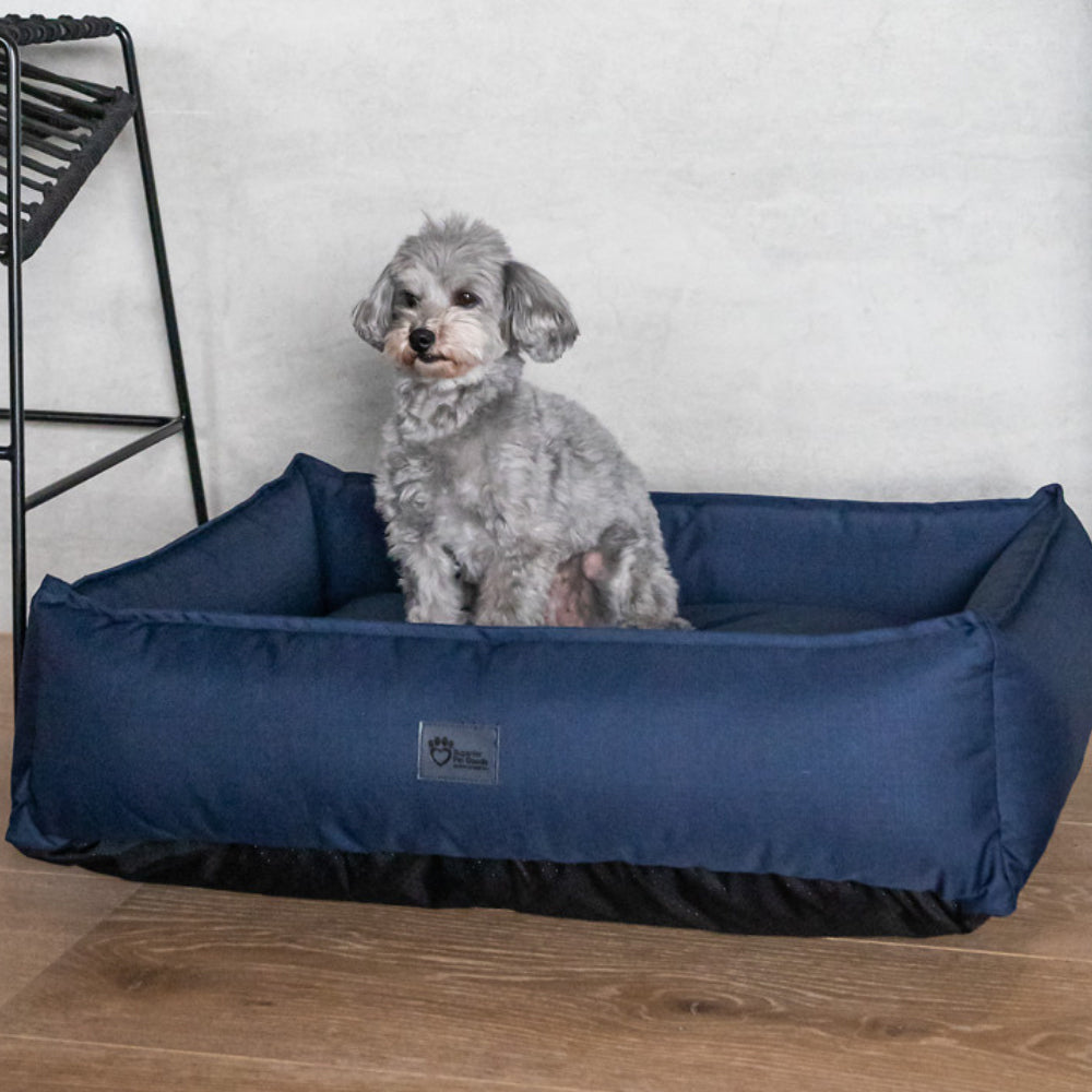 Superior Pet Goods Ripstop Durable Dog Lounger/Bed Bondi Blue Mini 67x44x23cm — image 5