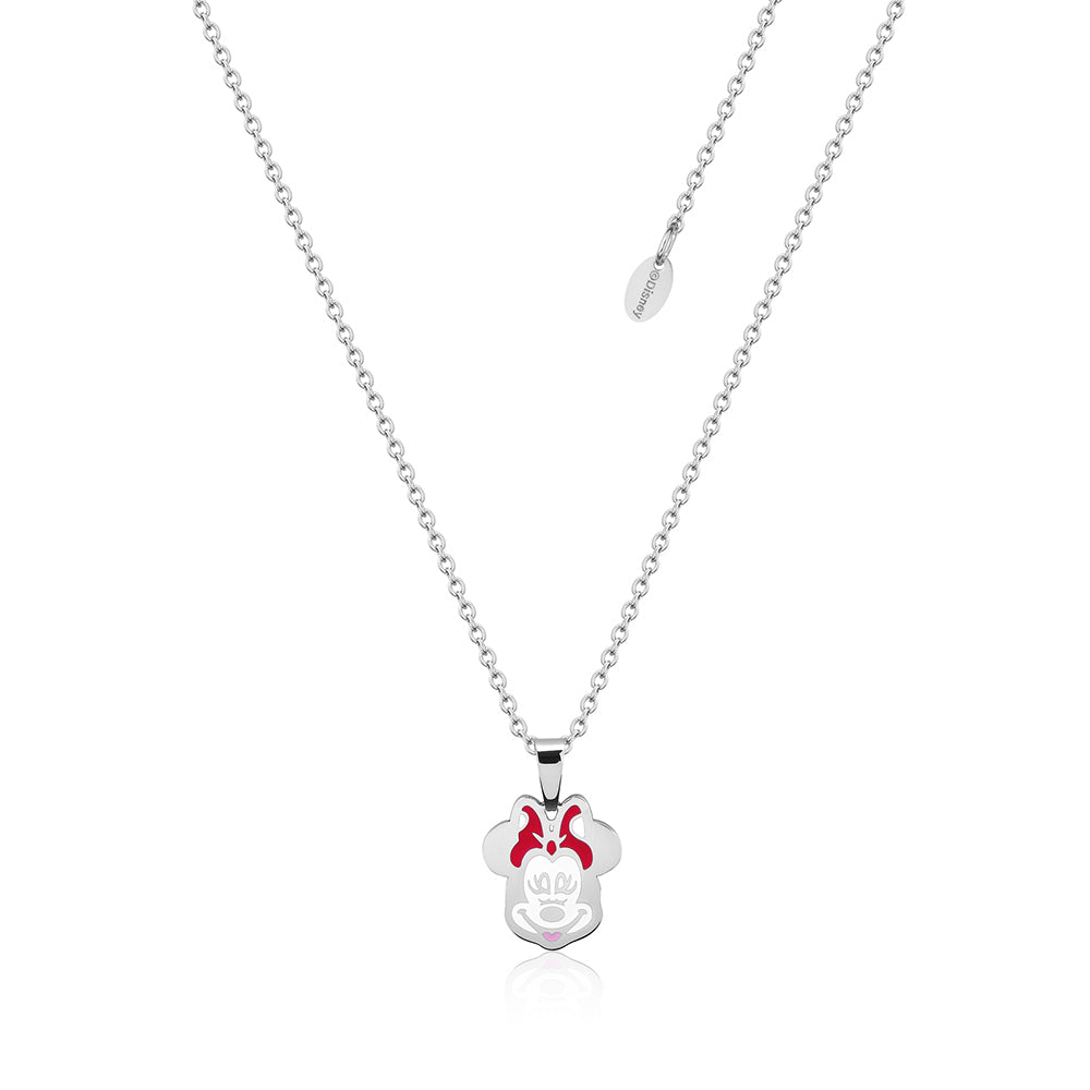 Couture Kingdom Disney Minnie Mouse Character Stainless Steel 40+7cm Necklace