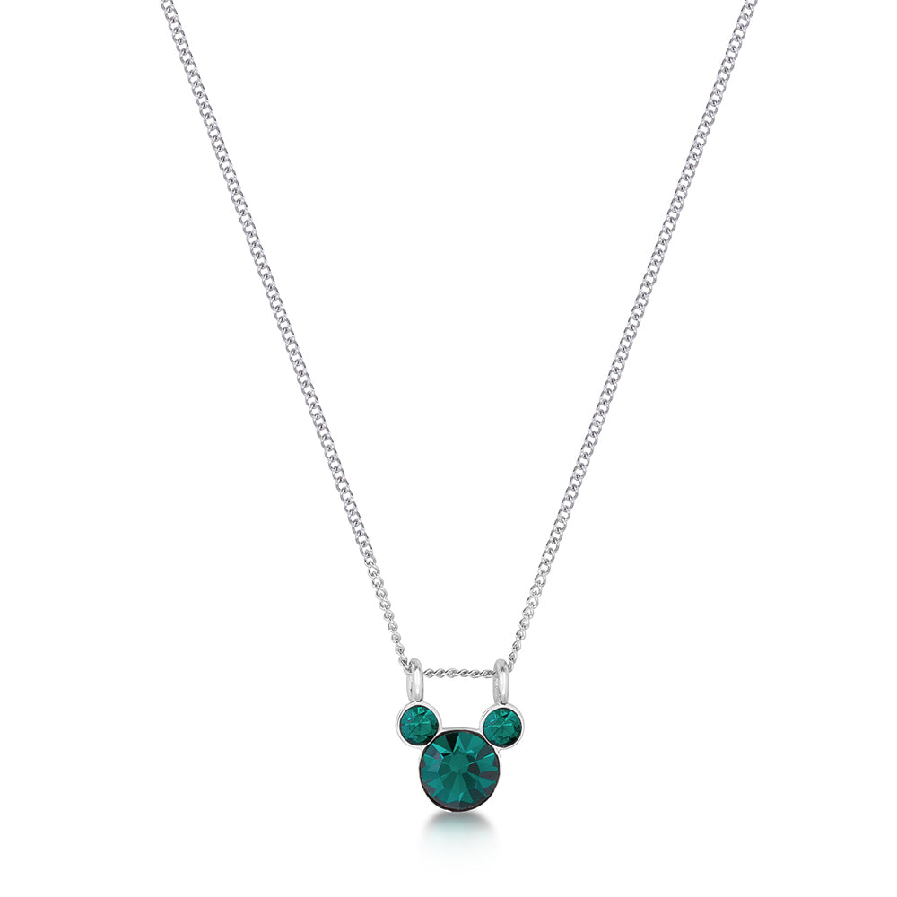 Couture Kingdom Disney Mickey Mouse Birthstone SS 40+7cm Necklace Jewellery May
