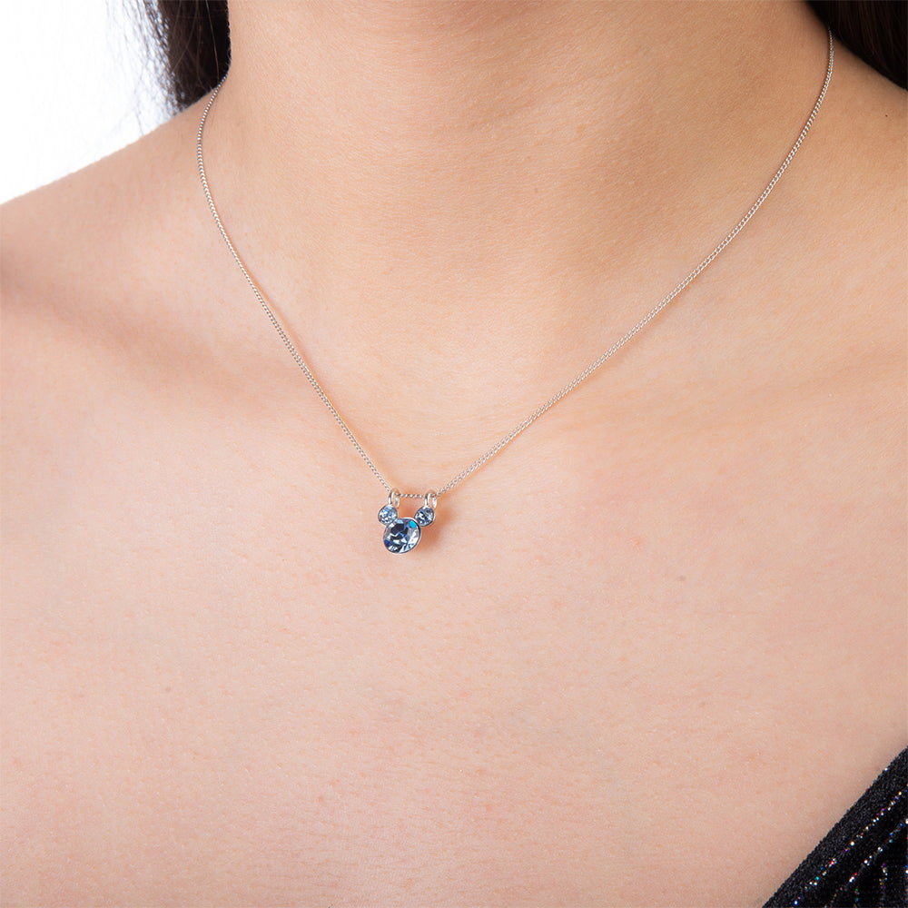 Couture Kingdom Disney Mickey Mouse Birthstone SS 40+7cm Necklace October — image 3