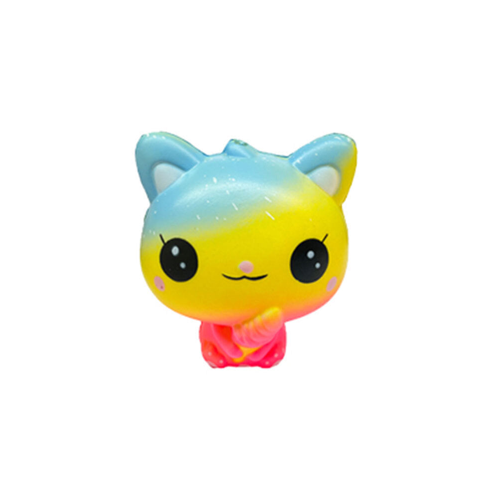 Bensons Squeeze Cat Kids/Childrens Novelty Sensory Squishy Toy 5y+ Asstd