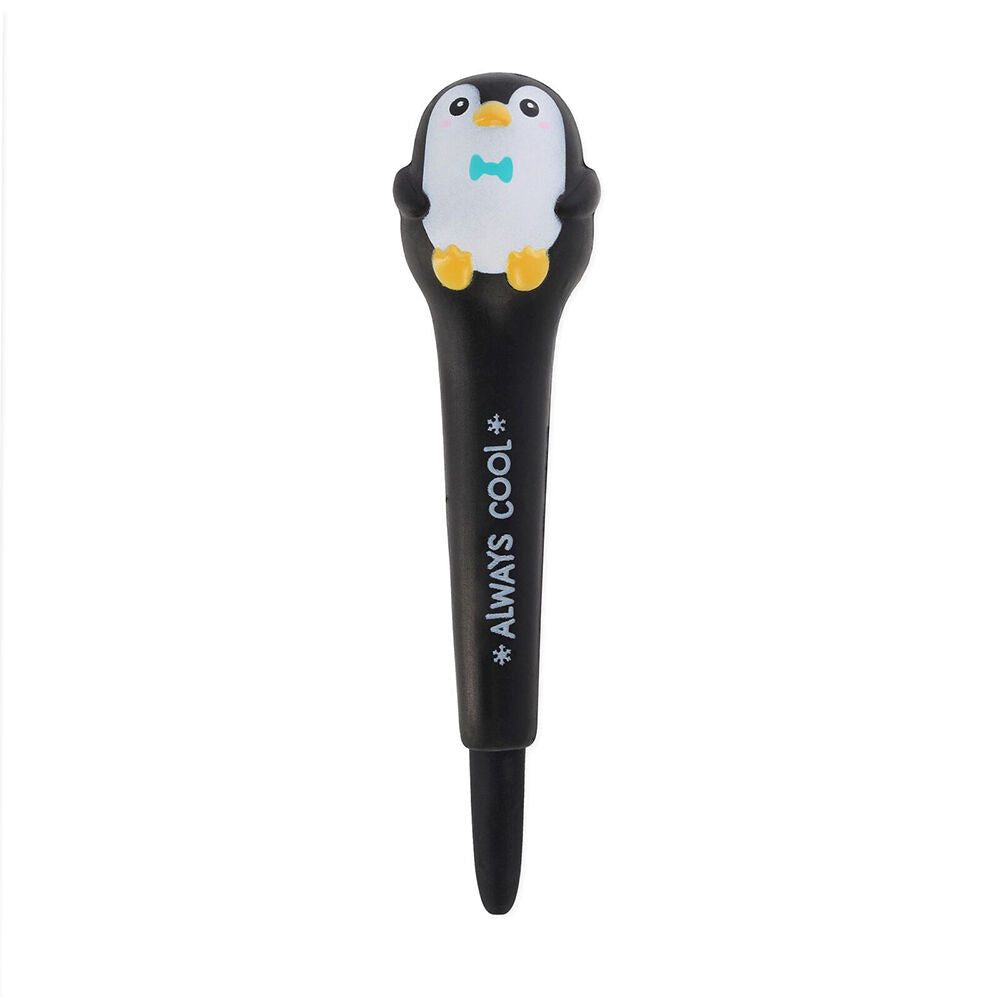 Legami Black School/Office Writing Stationery Squishy Gel Pen