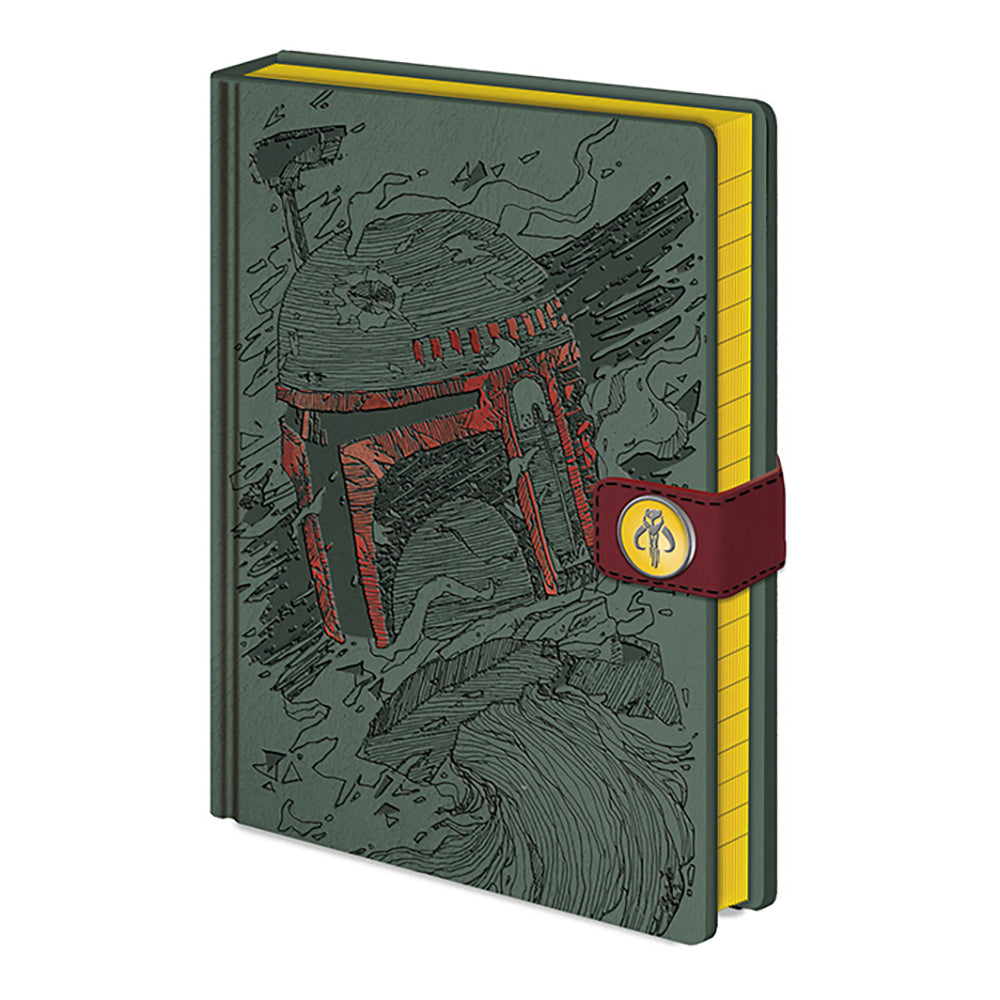 Star Wars Character Boba Fett Bounty Hunter Sci-Fi Themed School/Office Notebook