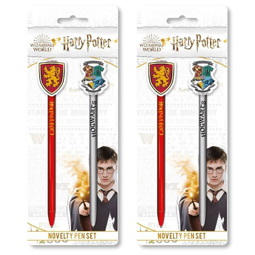 Wizarding World Harry Potter Stand Together Novelty stationery Pen Set (4 Pieces)
