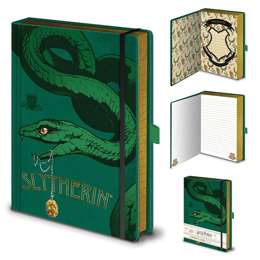 Wizarding World Harry Potter Intricate Houses Slytherin Notebook A5 Premium