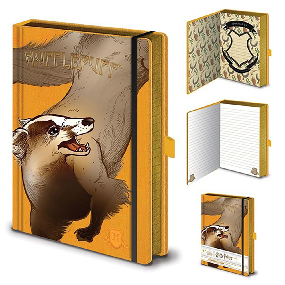 Wizarding World Harry Potter Intricate Houses Hufflepuff Notebook A5 Premium