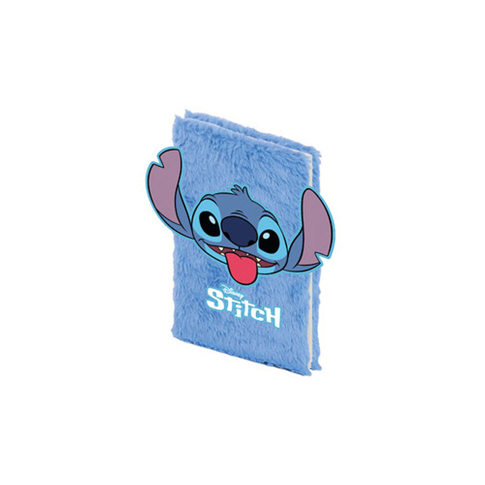 Disney Lilo & Stitch Plush A5 Writing Notebook/Journal Kids/Children School Stationery