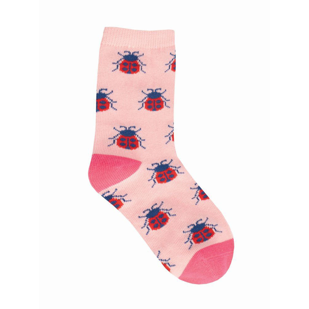 Socksmith Kids/Children Novelty Breathable Socks Lady Bug Love One Size 2-4y