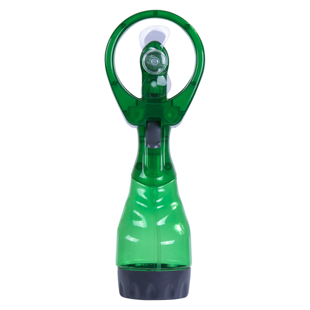 Unbranded Portable Cooling Misting Water Spray Fan 26.5cm Handheld Battery Operated Asstd — image 2