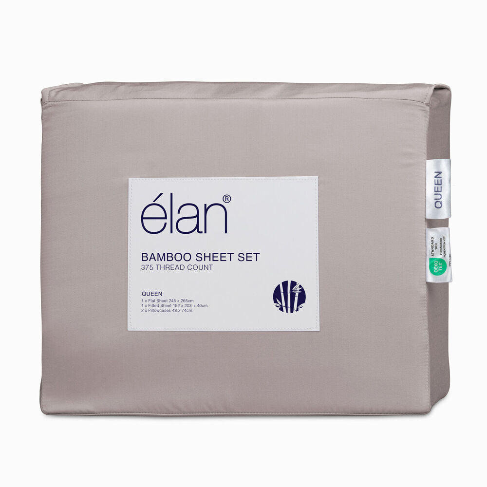 Elan Bamboo Innovations Bed Sheet Set Blush Pink — image 5
