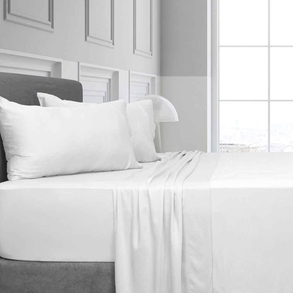 Elan Bamboo Innovations Bed Sheet Set White