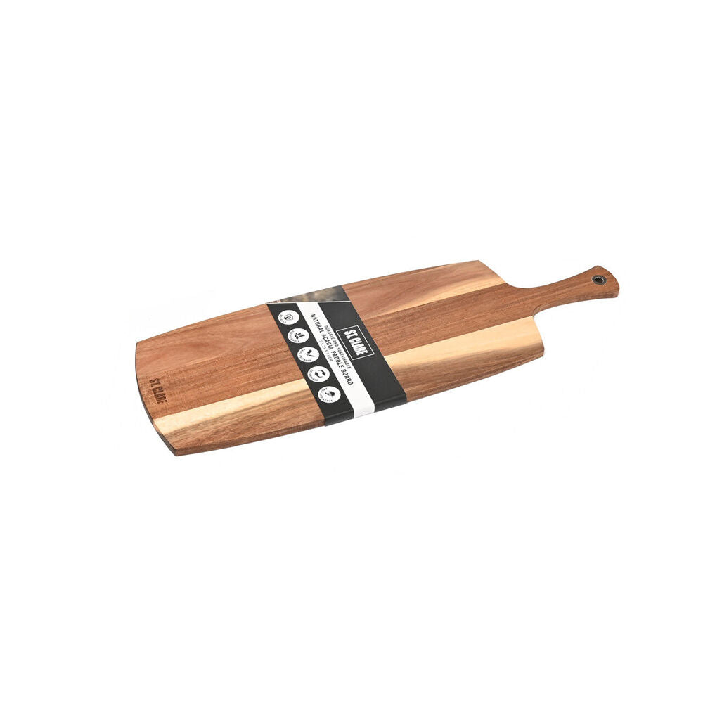 ST. Claire Acacia Long Paddle Board Cutting Serving Wooden Serveware 75x25cm — image 2