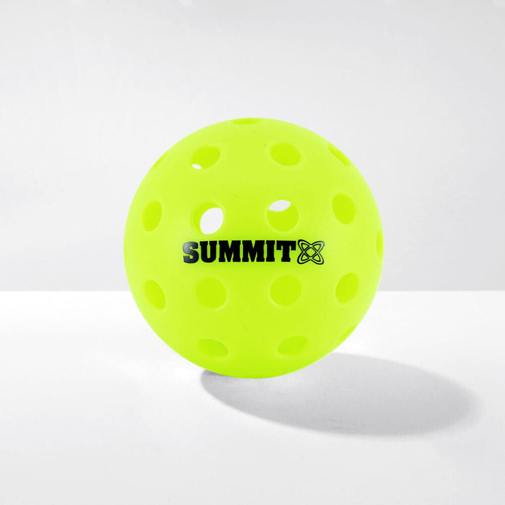 Summit Global Summit Outdoor Pickleball Balls 40 Hole Wind Resistant Design Multicolour (12 Pack) — image 5
