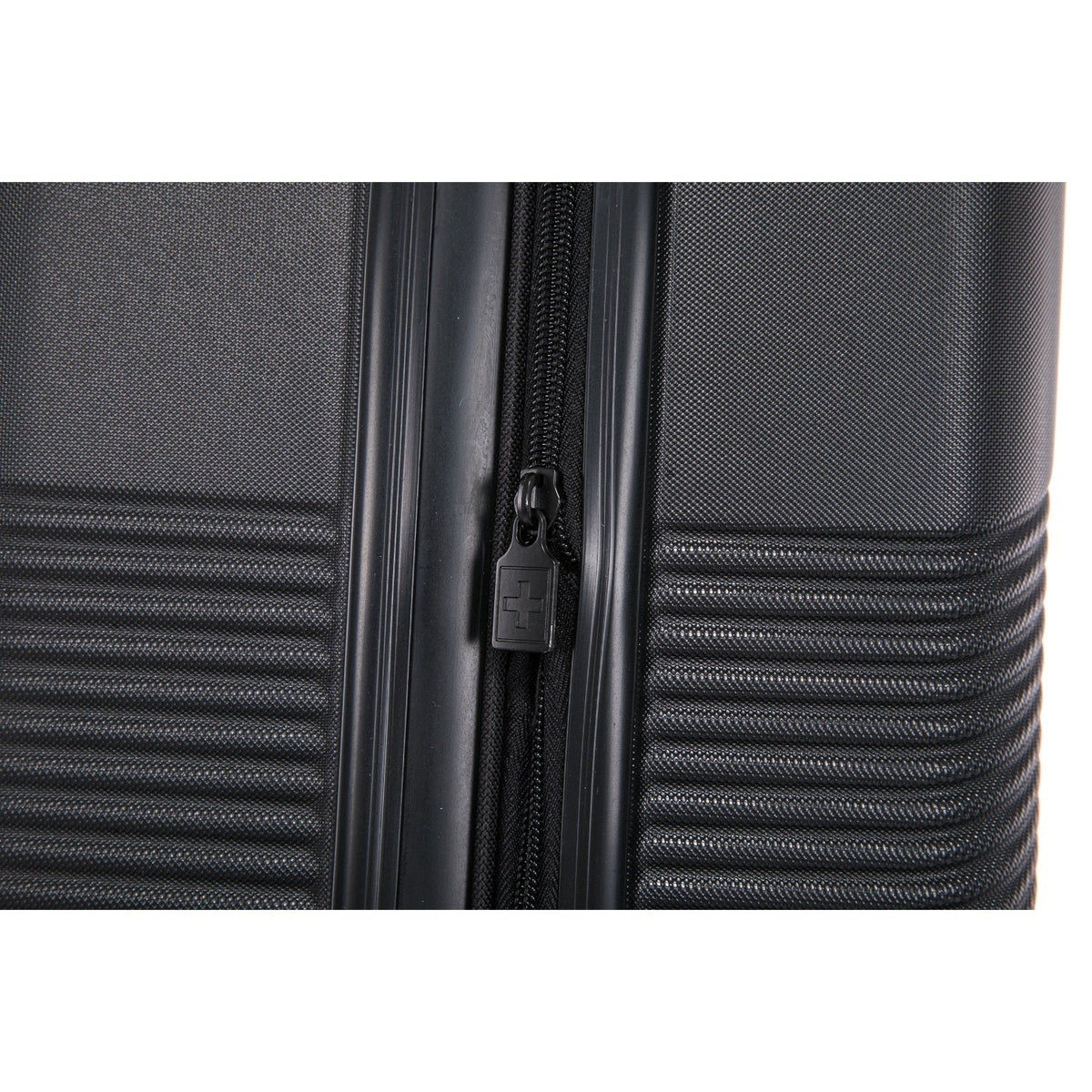 Swisstech Alpine 114L/76cm Checked Suitcase Luggage Travel Trolley Bag Black — image 8