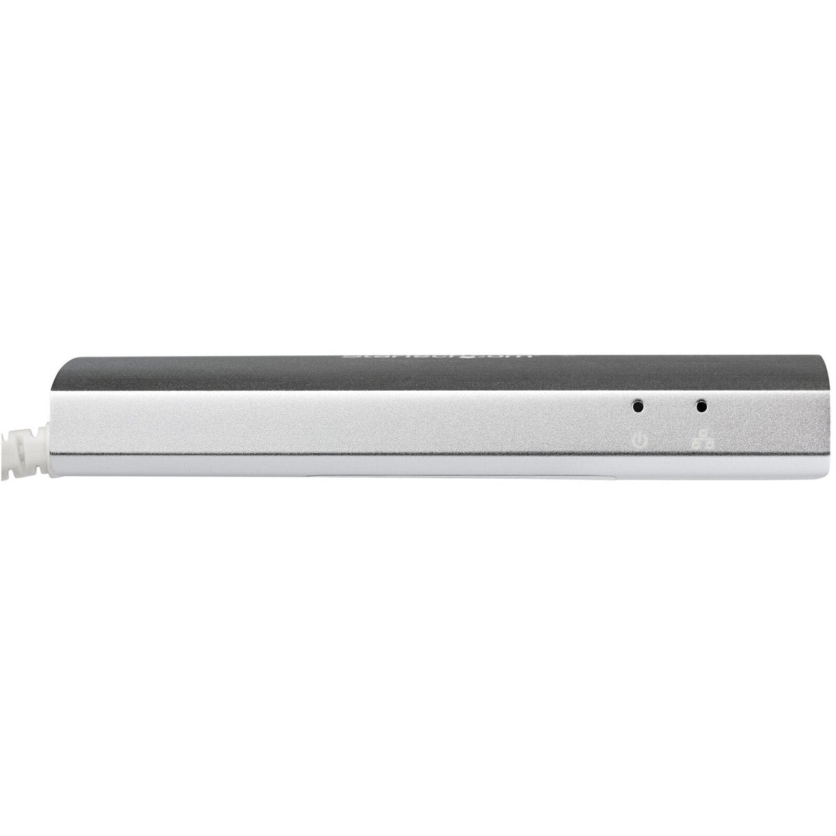 Star Tech 3Port USB Hub w/ Gigabit Network Adapter - Silver USB 3 Hub — image 4