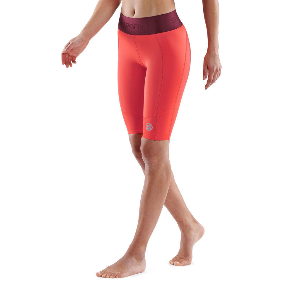 Skins Compression Series 3 Womens Half Tights Sport Activewear/Training Spark — S M
