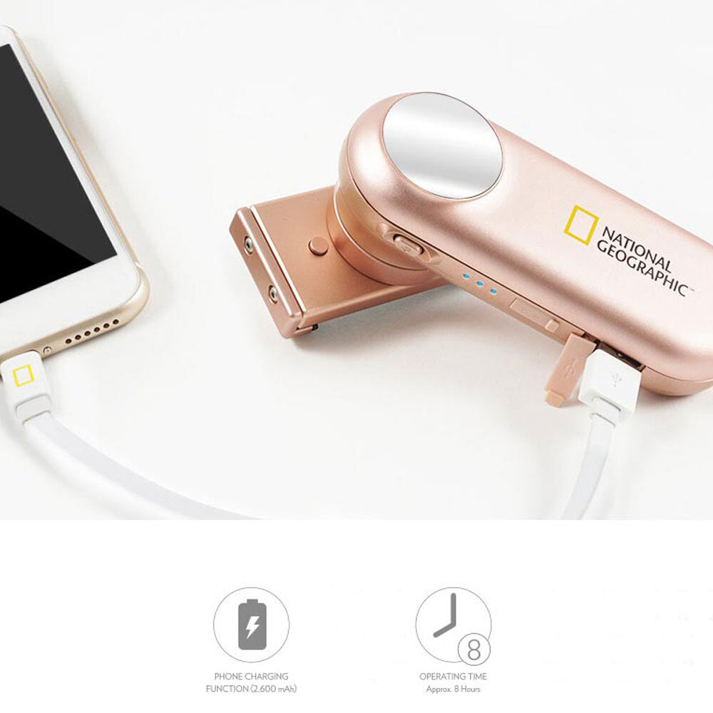 National Geographic Holder Handheld 2600mAh Stabilizer f/ iPhone/Samsung Black — image 3