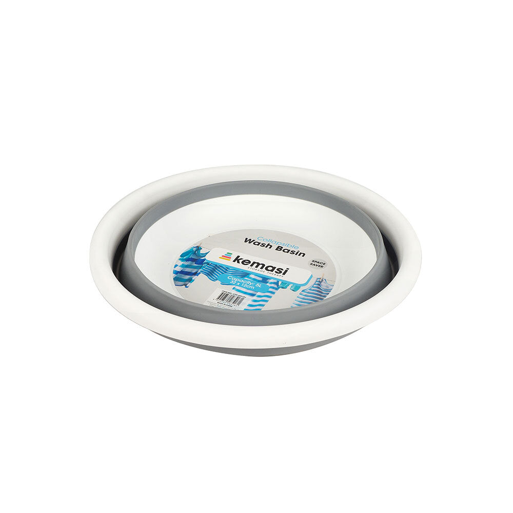 Kemasi Collapsible Portable Kitchen Sink Foldable Washing Basin Round — image 2