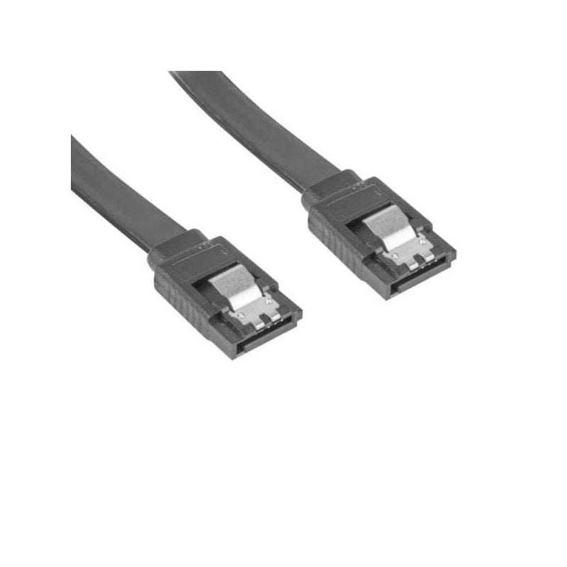 Cruxtec 50cm 180degree to 180degree SATA3 Cable For Hdd/ssd Connectors Black (4 Pack) — image 3