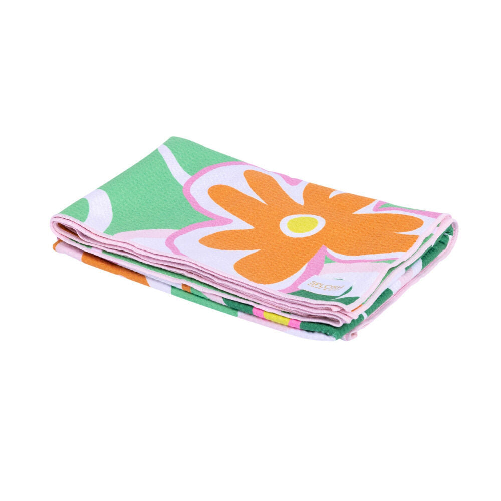 Splosh 180x80cm Green Summer Pop Sand Free Quick Dry Beach Towel Rectangle — image 3
