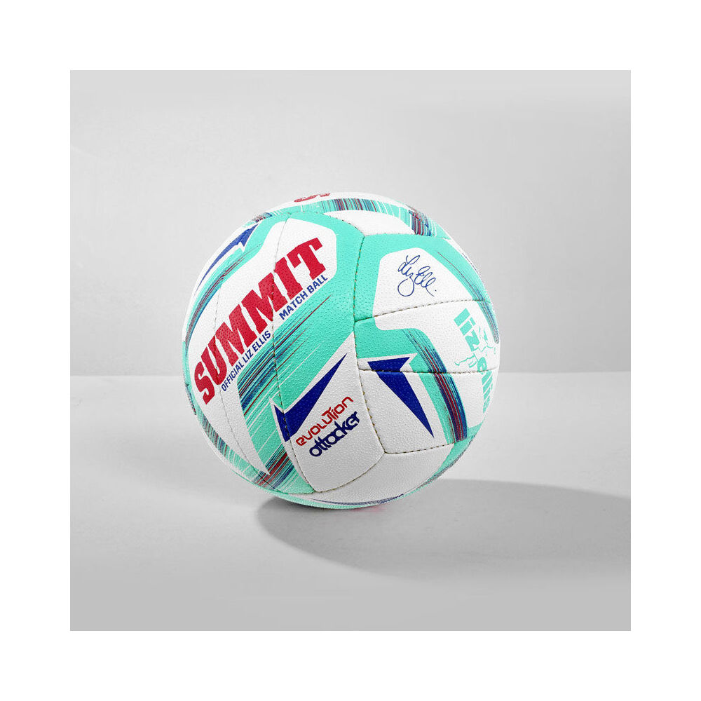 Summit Global Evolution Attacker Liz Ellis Durable Netball 23 Size 5 Mint — image 3