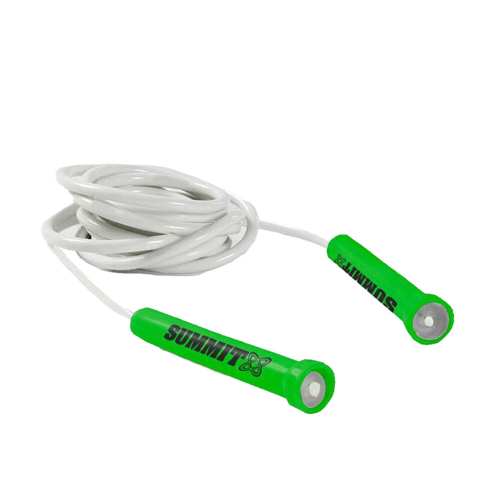 Summit Global Durable Fitness Skipping Jumping Training Rope 2.4m Green