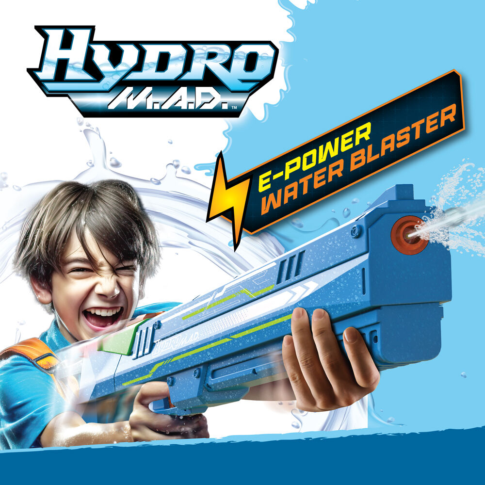 Silverlit Hydro MAD E-Power Water Blaster Kids Outdoor Toy Gun 8y+ Assorted — image 10