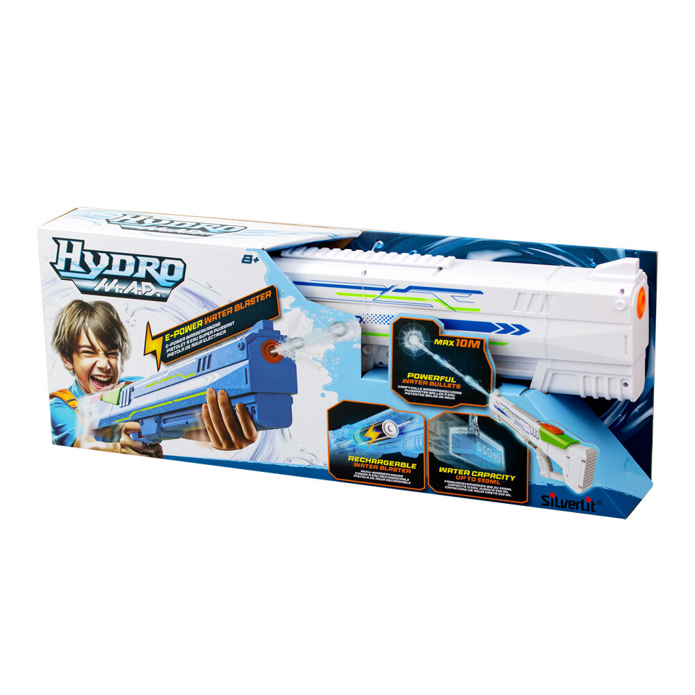 Silverlit Hydro MAD E-Power Water Blaster Kids Outdoor Toy Gun 8y+ Assorted — image 5