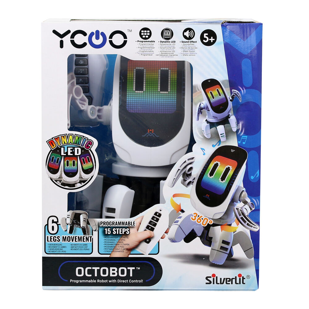Ycoo Octobot RC Remote Control Robot Toy w/ Sound Effects Programmable 5y+ — image 3