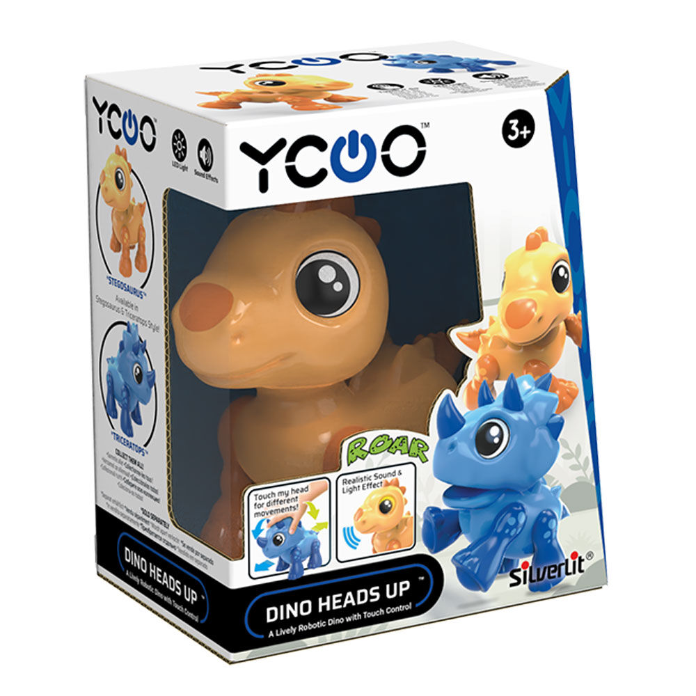 Ycoo Dino Heads Up Kids/Children Animal Toy w/ Sound & Light Assorted 3y+ — image 10
