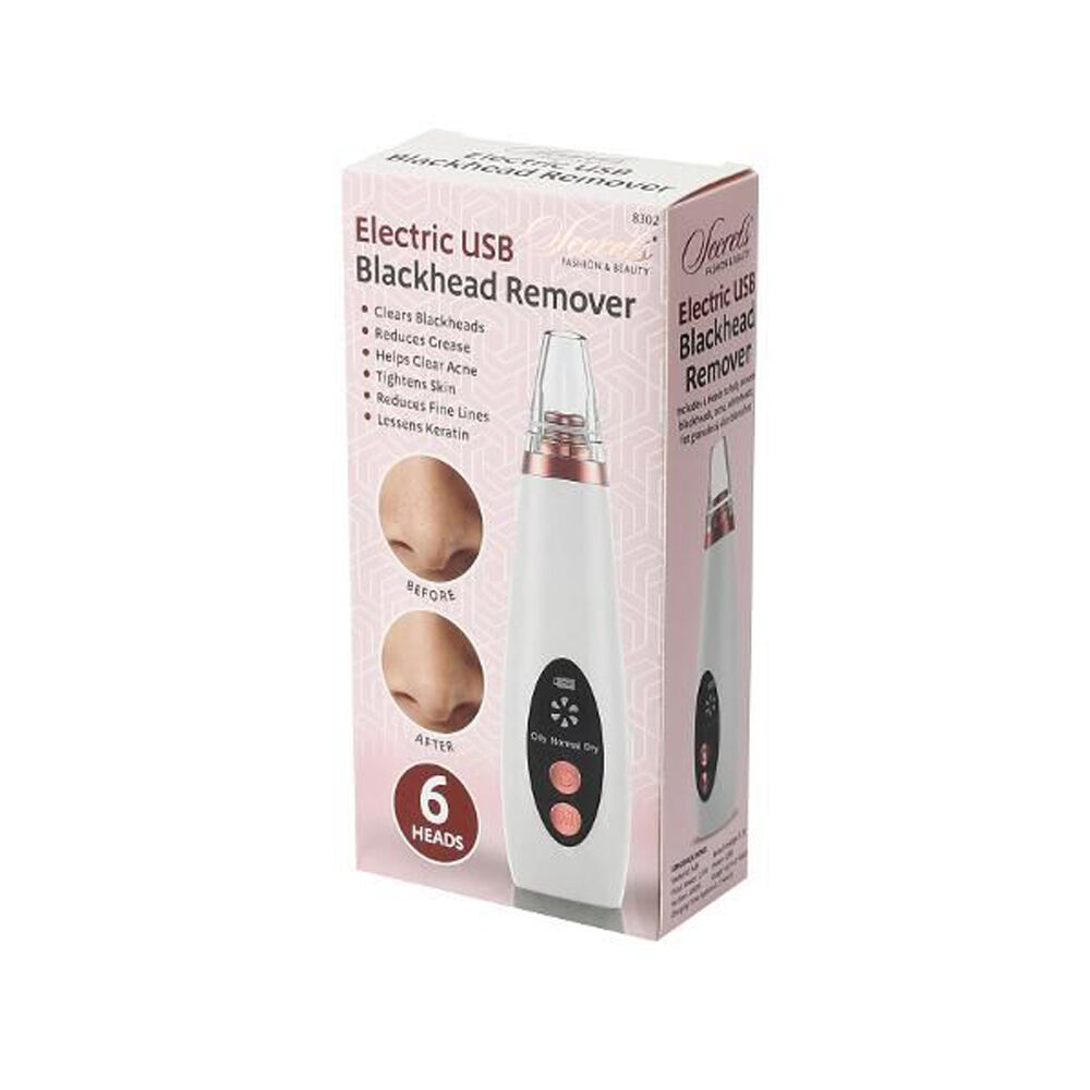 Secrets Portable Electric USB Black Head Remover Vacuum Face Cleaner