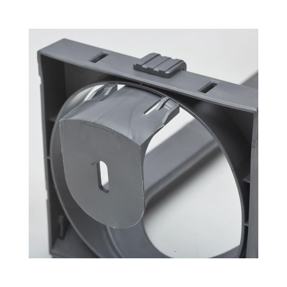 Stakrax Plastic Wall Mounted Wine Rack Modular Brackets Support Silver (4 Pieces) — image 3