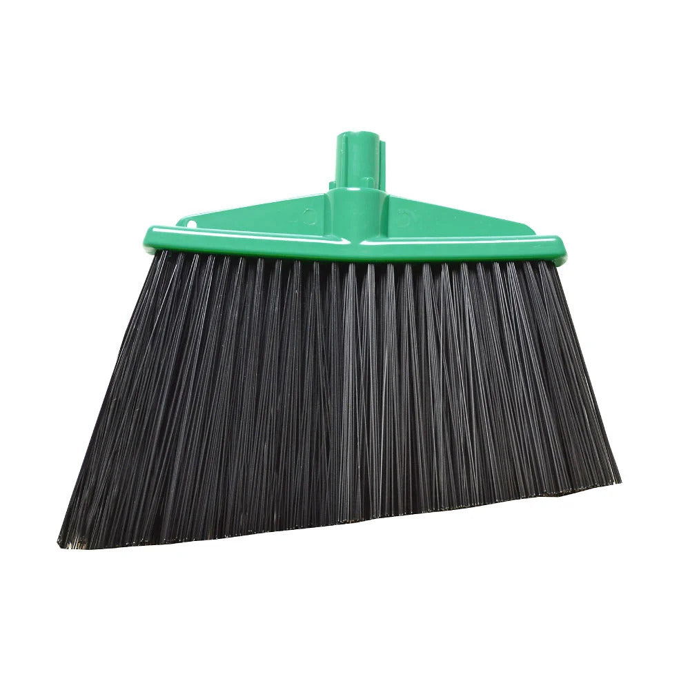 SYR Household Sweeper Angle Broom 33cm Head Indoor/Outdoor Floor Cleaner GRN