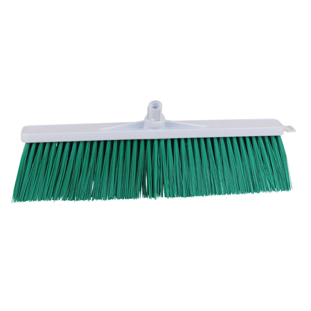 SYR Nylon Yard Broom Outdoor/Garage Cleaner Scrubber Floor/Surface Duster GRN