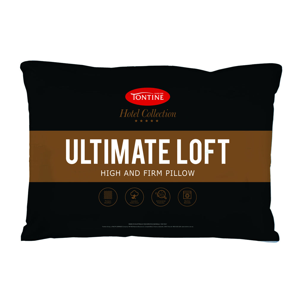 Tontine Hotel Collection Ultimate Loft Sleeping Pillow High & Firm